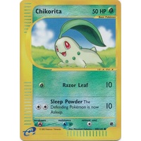 Chikorita 100/165 E-Series Expedition Reverse Holo Common Pokemon Card NEAR MINT TCG