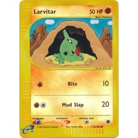 Larvitar 116/165 E-Series Expedition Reverse Holo Common Pokemon Card NEAR MINT TCG