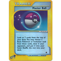 Master Ball 143/165 E-Series Expedition Reverse Holo Uncommon Trainer Pokemon Card NEAR MINT TCG