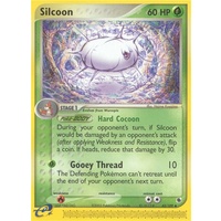 Silcoon 43/109 EX Ruby and Sapphire Uncommon Pokemon Card NEAR MINT TCG