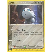 Aron 49/109 EX Ruby and Sapphire Common Pokemon Card NEAR MINT TCG