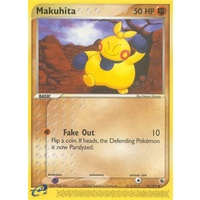 Makuhita 58/109 EX Ruby and Sapphire Common Pokemon Card NEAR MINT TCG