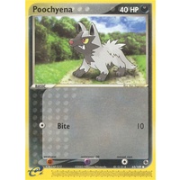 Poochyena 63/109 EX Ruby and Sapphire Common Pokemon Card NEAR MINT TCG