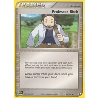 Professor Birch 89/109 EX Ruby and Sapphire Uncommon Trainer Pokemon Card NEAR MINT TCG