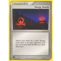 Energy Search 90/109 EX Ruby and Sapphire Common Trainer Pokemon Card NEAR MINT TCG