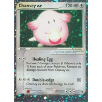 Chansey EX 96/109 EX Ruby and Sapphire Holo Ultra Rare Pokemon Card NEAR MINT TCG