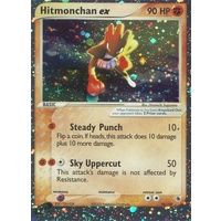 Hitmonchan EX 98/109 EX Ruby and Sapphire Holo Ultra Rare Pokemon Card NEAR MINT TCG