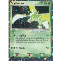Scyther EX 102/109 EX Ruby and Sapphire Holo Ultra Rare Pokemon Card NEAR MINT TCG
