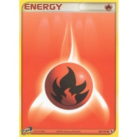 Fire Energy 108/109 EX Ruby and Sapphire Common Pokemon Card NEAR MINT TCG