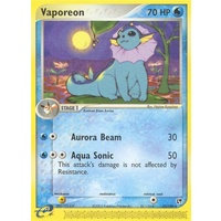 Vaporeon 25/100 EX Sandstorm Rare Pokemon Card NEAR MINT TCG