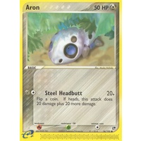 Aron 56/100 EX Sandstorm Common Pokemon Card NEAR MINT TCG