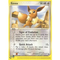 Eevee 63/100 EX Sandstorm Common Pokemon Card NEAR MINT TCG