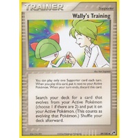 Wally's Training 89/100 EX Sandstorm Uncommon Trainer Pokemon Card NEAR MINT TCG