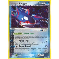 Team Aqua's Kyogre 3/95 EX Team Magma vs Team Aqua Holo Rare Pokemon Card NEAR MINT TCG