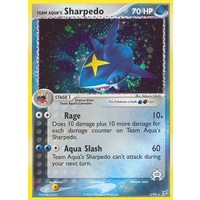 Team Aqua's Sharpedo 5/95 EX Team Magma vs Team Aqua Holo Rare Pokemon Card NEAR MINT TCG