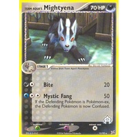 Team Aqua's Mightyena 15/95 EX Team Magma vs Team Aqua Rare Pokemon Card NEAR MINT TCG
