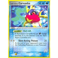 Team Aqua's Carvanha 25/95 EX Team Magma vs Team Aqua Uncommon Pokemon Card NEAR MINT TCG