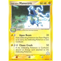 Team Aqua's Manectric 29/95 EX Team Magma vs Team Aqua Uncommon Pokemon Card NEAR MINT TCG