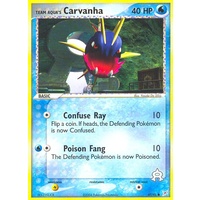 Team Aqua's Carvanha 47/95 EX Team Magma vs Team Aqua Common Pokemon Card NEAR MINT TCG