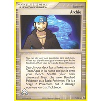 Archie 71/95 EX Team Magma vs Team Aqua Uncommon Trainer Pokemon Card NEAR MINT TCG