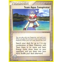 Team Aqua Conspirator 77/95 EX Team Magma vs Team Aqua Uncommon Trainer Pokemon Card NEAR MINT TCG