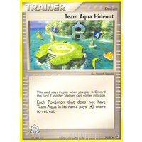 Team Aqua Hideout 78/95 EX Team Magma vs Team Aqua Uncommon Trainer Pokemon Card NEAR MINT TCG