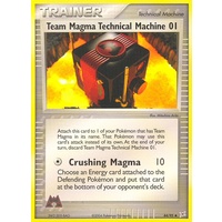 Team Magma Technical Machine 01 84/95 EX Team Magma vs Team Aqua Uncommon Trainer Pokemon Card NEAR MINT TCG
