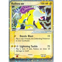 Raikou EX 92/95 EX Team Magma vs Team Aqua Holo Ultra Rare Pokemon Card NEAR MINT TCG