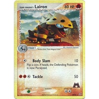 Team Magma's Lairon 20/95 EX Team Magma vs Team Aqua Reverse Holo Rare Pokemon Card NEAR MINT TCG