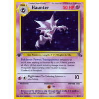 Haunter 6/62 Fossil Set 1st Edition Holo Rare Pokemon Card NEAR MINT TCG