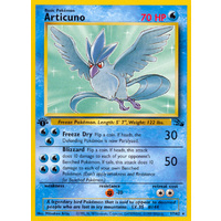 Articuno 17/62 Fossil Set 1st Edition Rare Pokemon Card NEAR MINT TCG
