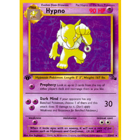 Hypno 23/62 Fossil Set 1st Edition Rare Pokemon Card NEAR MINT TCG