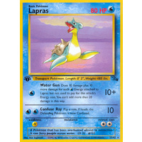 Lapras 25/62 Fossil Set 1st Edition Rare Pokemon Card NEAR MINT TCG