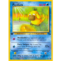 Psyduck 53/62 Fossil Set 1st Edition Common Pokemon Card NEAR MINT TCG