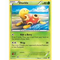 Shuckle 1/124 XY Fates Collide Uncommon Pokemon Card NEAR MINT TCG