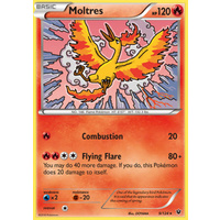 Moltres 9/124 XY Fates Collide Rare Pokemon Card NEAR MINT TCG
