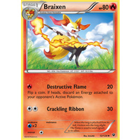 Braixen 12/124 XY Fates Collide Uncommon Pokemon Card NEAR MINT TCG