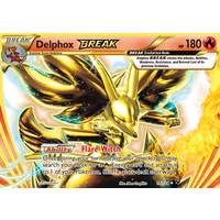 Delphox Break 14/124 XY Fates Collide Holo Ultra Rare Pokemon Card NEAR MINT TCG
