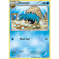 Omanyte 17/124 XY Fates Collide Uncommon Pokemon Card NEAR MINT TCG