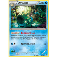 Omastar 18/124 XY Fates Collide Rare Pokemon Card NEAR MINT TCG