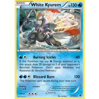 White Kyurem 21/124 XY Fates Collide Holo Rare Pokemon Card NEAR MINT TCG