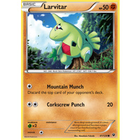Larvitar 41/124 XY Fates Collide Common Pokemon Card NEAR MINT TCG
