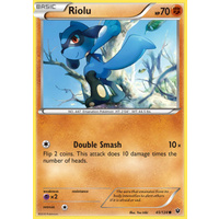 Riolu 45/124 XY Fates Collide Common Pokemon Card NEAR MINT TCG