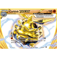 Carbink Break 51/124 XY Fates Collide Holo Ultra Rare Pokemon Card NEAR MINT TCG