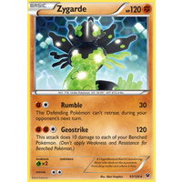 Zygarde 53/124 XY Fates Collide Rare Pokemon Card NEAR MINT TCG