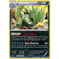 Tyranitar 56/124 XY Fates Collide Holo Rare Pokemon Card NEAR MINT TCG