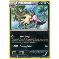 Mandibuzz 58/124 XY Fates Collide Rare Pokemon Card NEAR MINT TCG