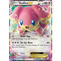 Audino EX 84/124 XY Fates Collide Holo Ultra Rare Pokemon Card NEAR MINT TCG