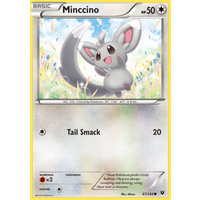 Minccino 87/124 XY Fates Collide Common Pokemon Card NEAR MINT TCG
