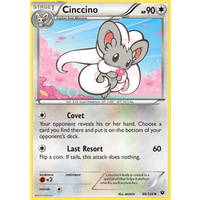 Cinccino 88/124 XY Fates Collide Uncommon Pokemon Card NEAR MINT TCG